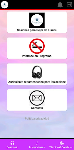 Dejar de fumar - Hipnosis Screen 2