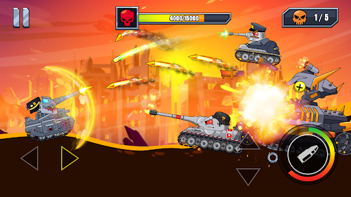 Tank Battle: War Combat Screenshot 3 - AppWisp.com