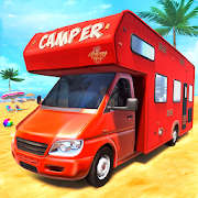 Real Camper Van Driving Simulator - Beach Resort 1.0.7 Icon