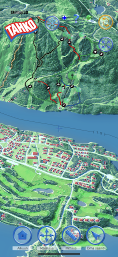 SkiMap3D Tahko Screen 2