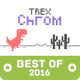 Color T Rex Runner 2017 icon