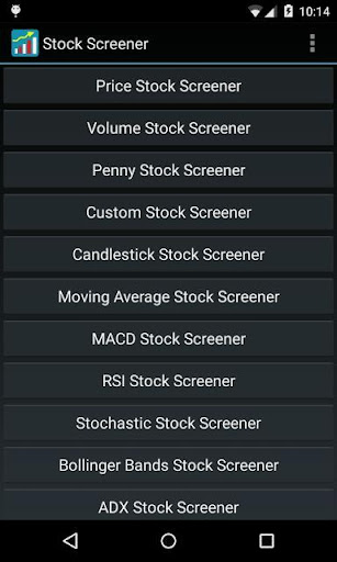 Stock Screener - Finance - apps