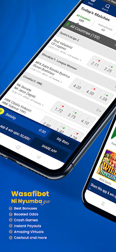 Wasafi bets - Sports betting Screen 2