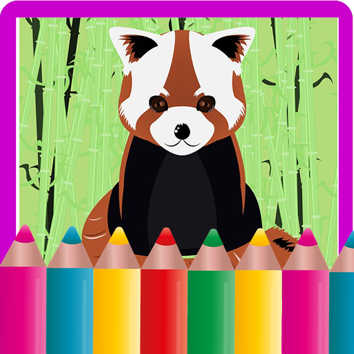 Red Panda Coloring Games 1.1 Icon