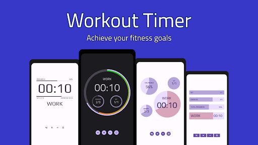 Android application Workout Timer screenshort