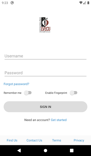 Android application Lehigh Valley Educators CU screenshort