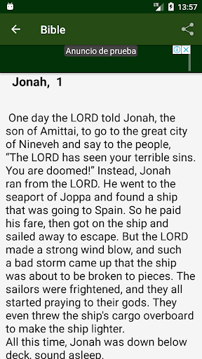 Holy Bible NIV version Screen 3