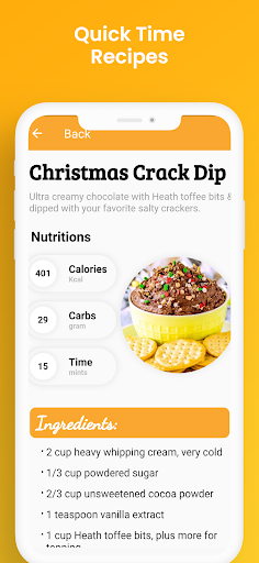 Screenshot of Cookbook Food Recipes - Ofline