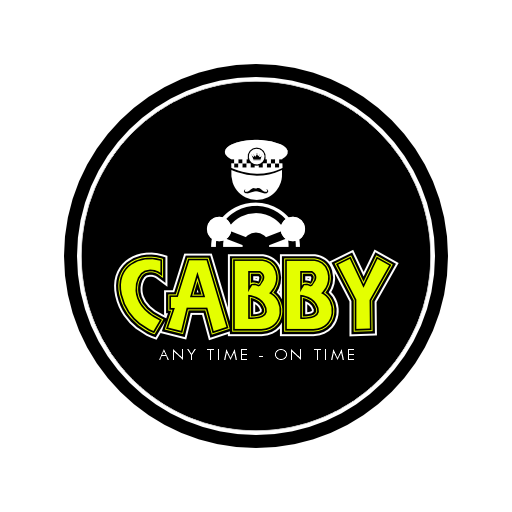Cabby, Any Time - On Time logo
