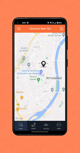 Android application XLCourier Driver screenshort