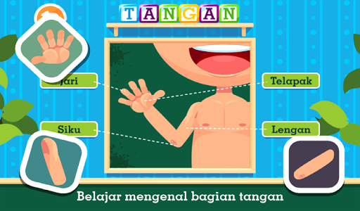 Screenshot of Marbel Belajar Bagian Tubuh