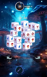 Mystic Mahjongg tile match