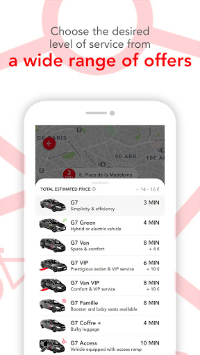 G7 TAXI Personal - Paris Screenshot 3 - AppWisp.com