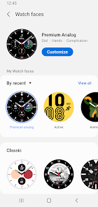 Galaxy wearable app hotsell