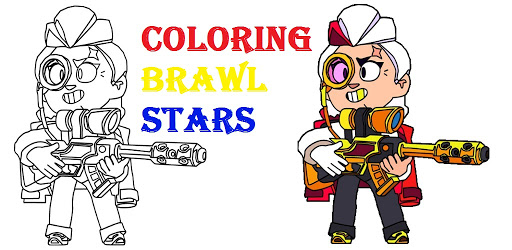 Coloring Brawl Stars All Skins 2021 Apps On Google Play - brawl stars character drawing