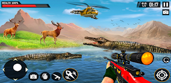 पीसी पर मुफ्त में Real Deer Hunting: Gun Games खेलें, यह कैसे काम करता है!