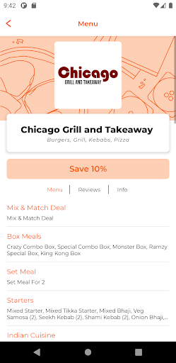 Chicago Grill M40 Screen 2