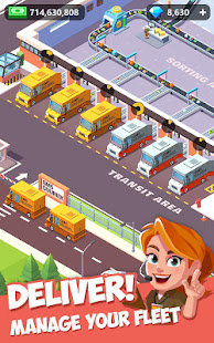 Idle Courier Tycoon - ผู้จัดการธุรกิจ 3D