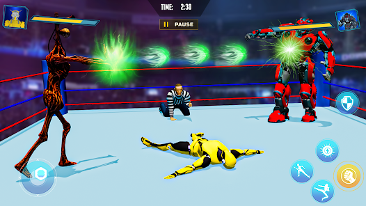 Screenshot 4 Siren Head V Robot Fighting 3d android