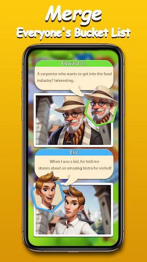 Bucket List: Merge Screen 3