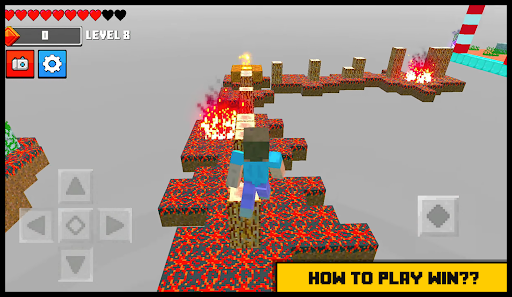 Android application 3D Guide Blocky Craft Parkour screenshort