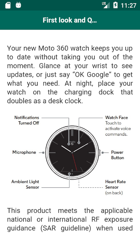 Tips for Moto 360 - 1.4 - (Android)