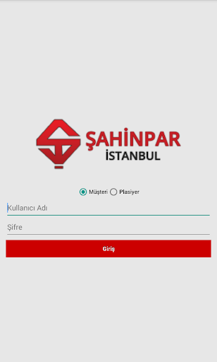 Android application Şahinpar İstanbul B2B screenshort