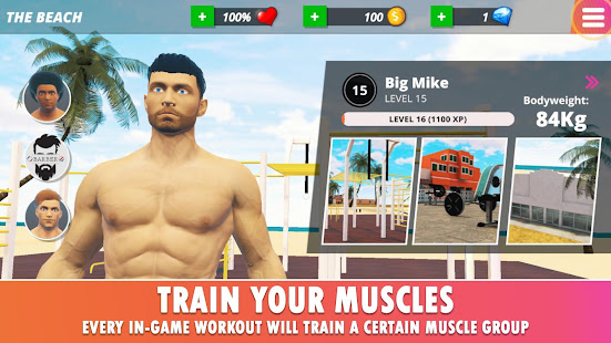 Iron Muscle - Be the champion /Bodybulding Workout 0.821 Screenshots 3