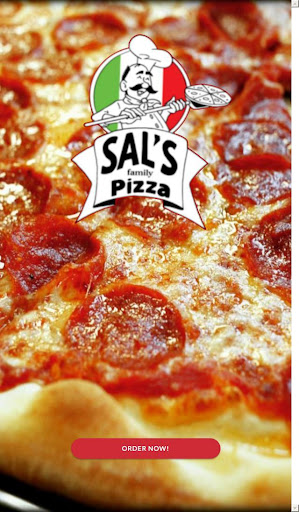 Android application Sal's Family Pizza screenshort