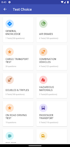 Screenshot of CDL Prep + Practice Test 2024