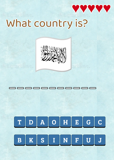 Android application Guess the Country screenshort