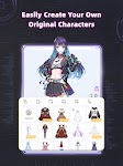 screenshot of AVAkuma—Anime Character Maker