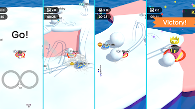 スノーボール Io 雪玉の爽快なバトルゲーム Google Play のアプリ