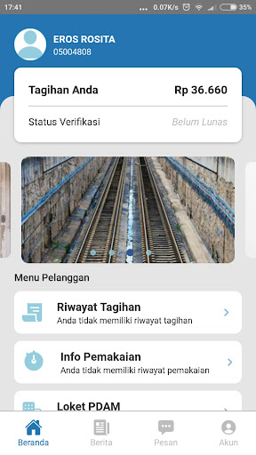 Android application SICANTIK - INFOLANG Kahuripan screenshort