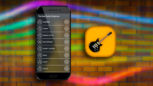 Android application Electric Guitar Ringtones screenshort