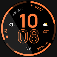 Awf Fit TWO: Watch face