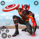 Cover Image of Télécharger Black Spider Hero - Jeu d'araignée 1.0.4 APK