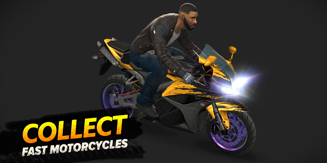 Highway Rider Motorcycle Racer 2.2.2 APK + Mod (Unlimited money) untuk android