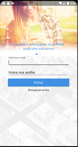 Android application Rastseg Rastreamento screenshort
