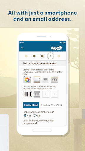 VARO Cold Chain Reporting Screen 2