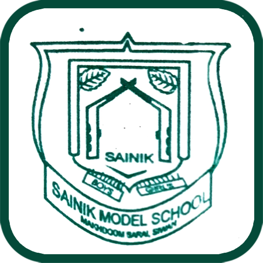 Sainik Model School logo