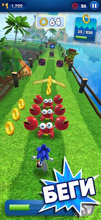 Game screenshot Sonic Dash - бег и гонки игра mod apk