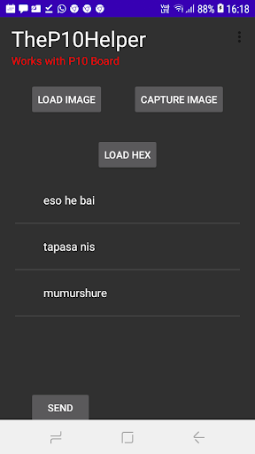 Android application P10 DMD - Make Display Easy screenshort