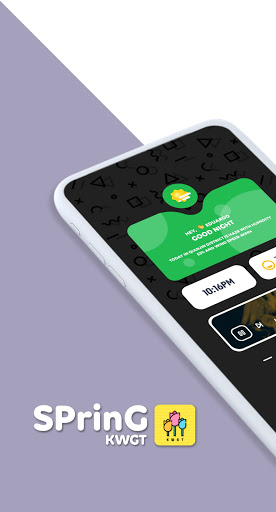 Android application Spring Kwgt screenshort