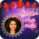 New Year HD Photo Frame Editor: Wish Greeting Card icon