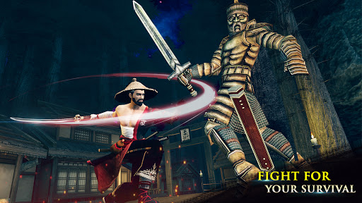 Shadow Ninja warrior MOD APK 1.4 (Unlimited Gold) + Data poster-1