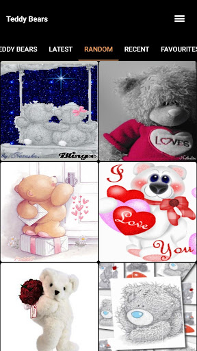 Teddy Bears GIF: Cute Bears Screen 2