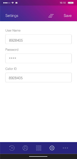 Aseer Dialer Screen 2
