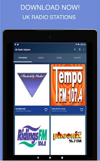 Radicast UK FM Radio Stations, Apps