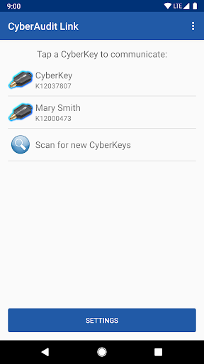 Android application CyberAudit Link screenshort